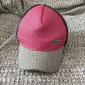 Pink and Gray Women’s Hat